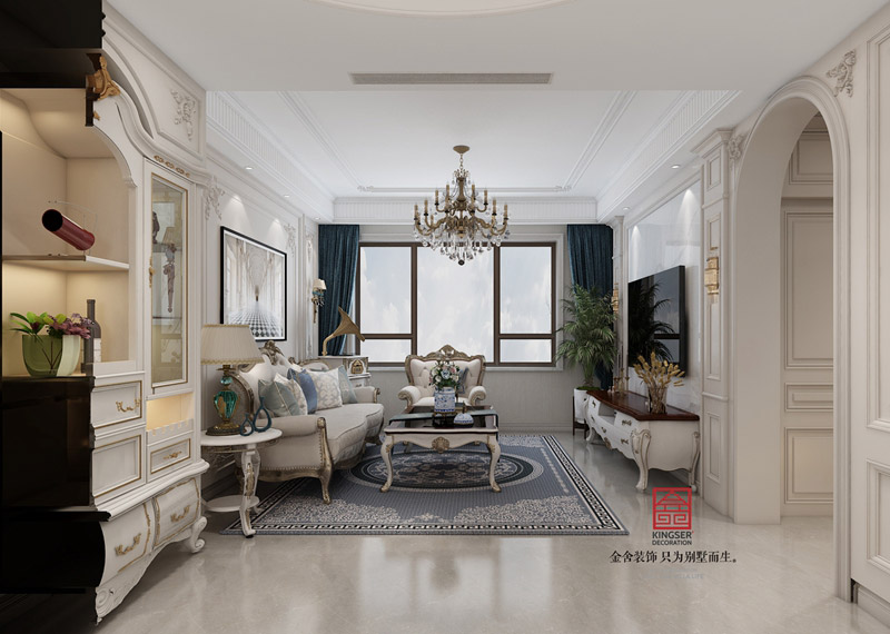 九里晴川欧式风格上跃装修效果图