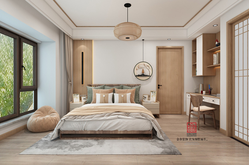 九里晴川洋房上跃日式装修设计