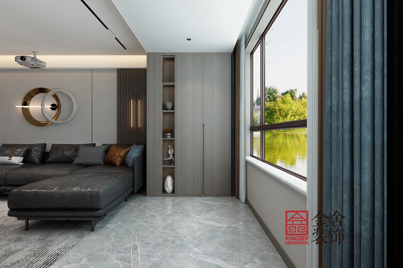 东南智汇城轻奢风格装修效果图