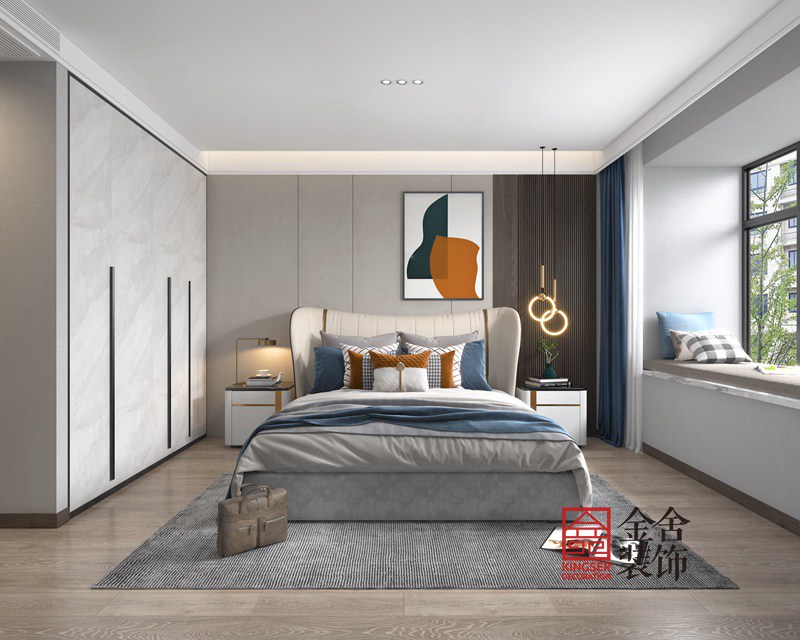 东南智汇城轻奢风格装修效果图