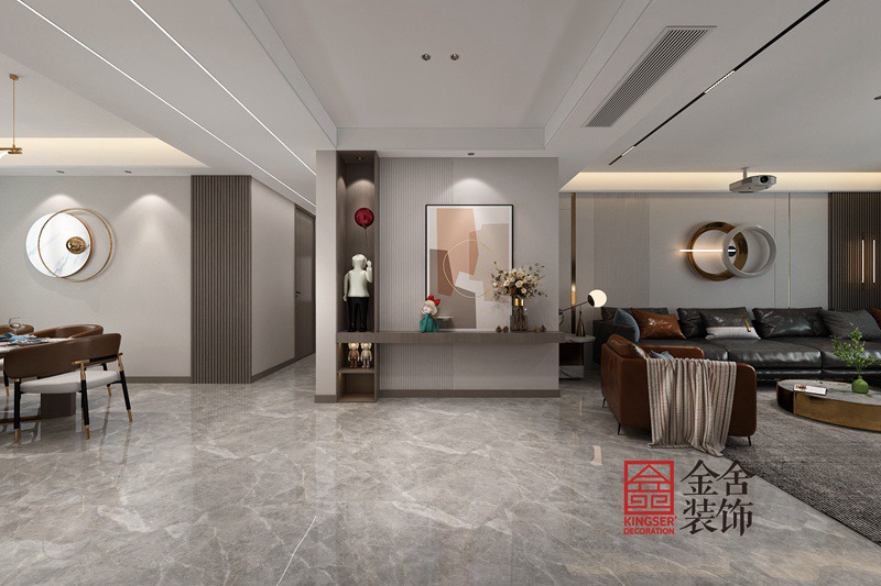 东南智汇城191㎡玄关装修效果图