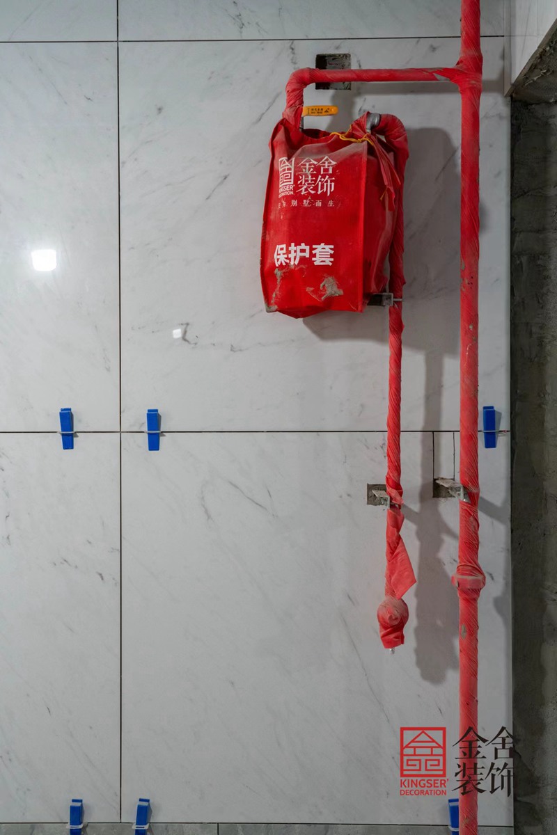 taptapvip入口装饰德贤华府小区装修工地实景图