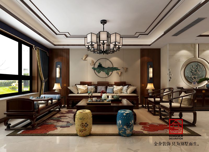 保定玉兰湾装修设计客厅效果图