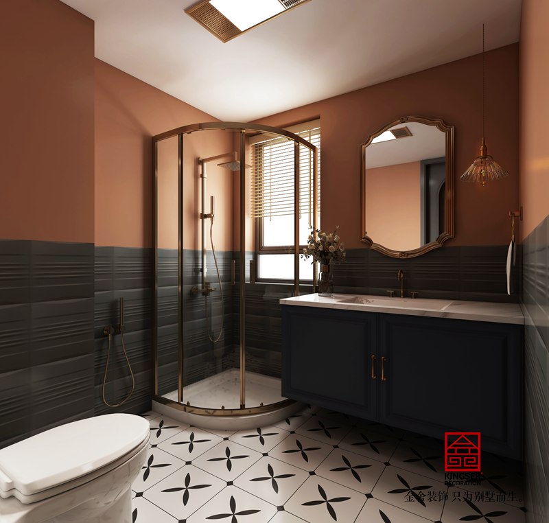 绿城诚园127㎡南洋复古风装修设计