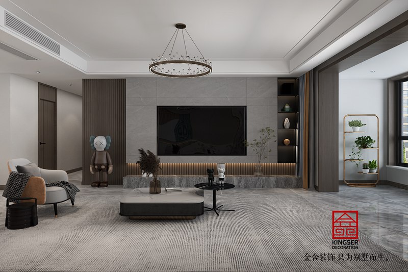 维多利亚212平现代风格装修效果图