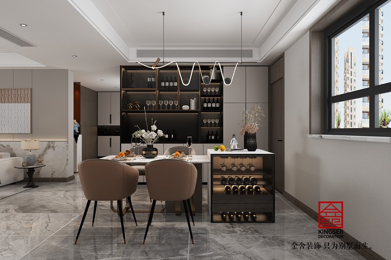 维多利亚212平现代风格装修效果图