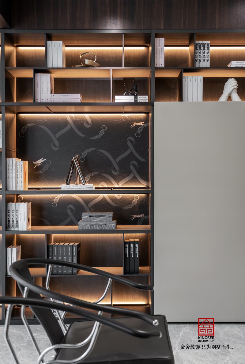 御河上院210㎡新中式风格装修实景