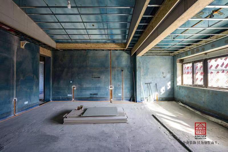 碧桂园桃园里木工施工现场