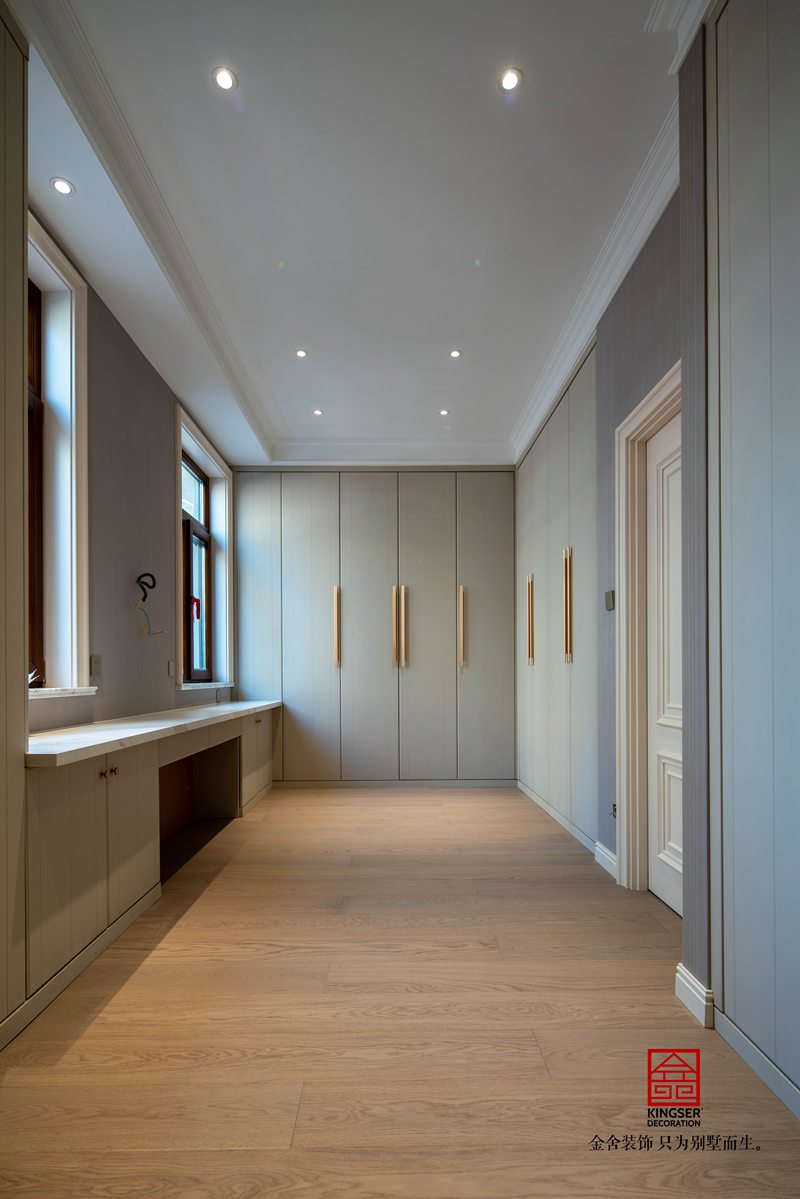 玫瑰湾300平别墅装修主材安装完工现场