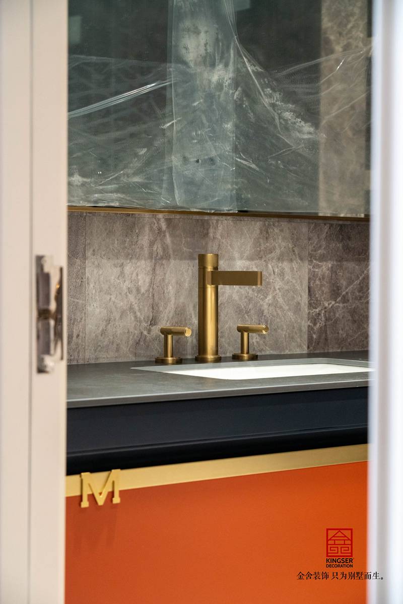 玫瑰湾300平别墅装修主材安装完工现场