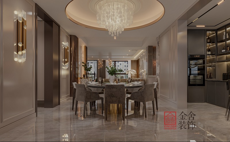 天山九峯210平装修效果图