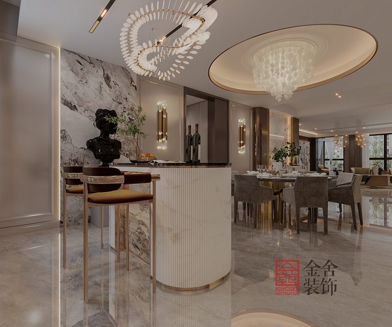 天山九峯210平装修效果图