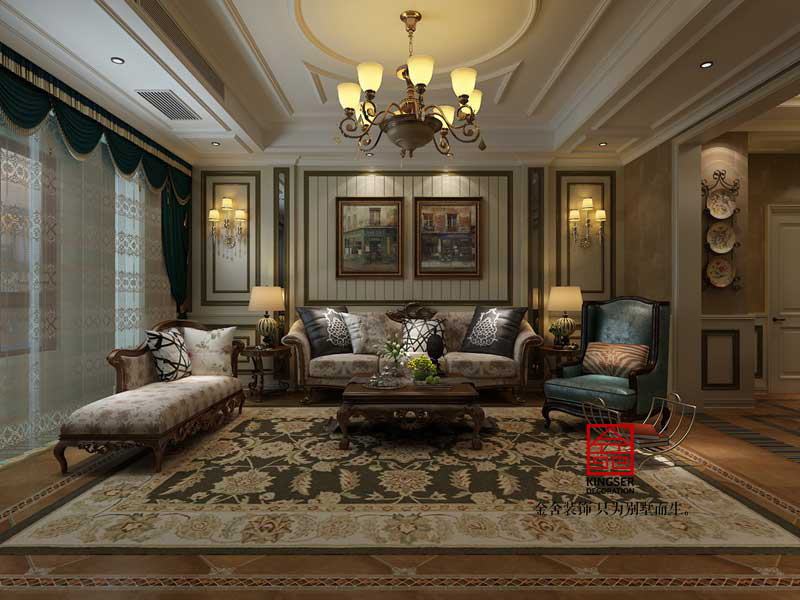 欧式风格别墅装修效果图