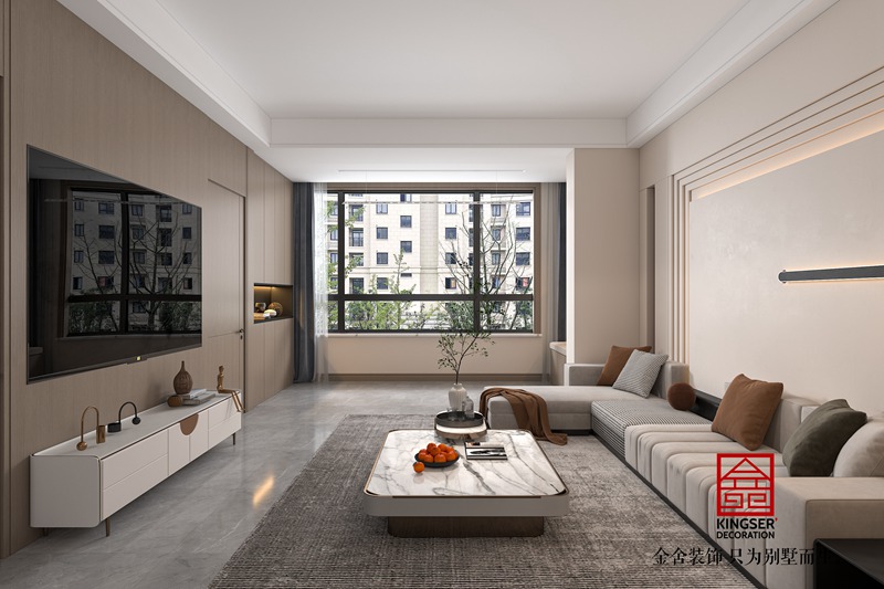 锦江府现代简约风格装修效果图