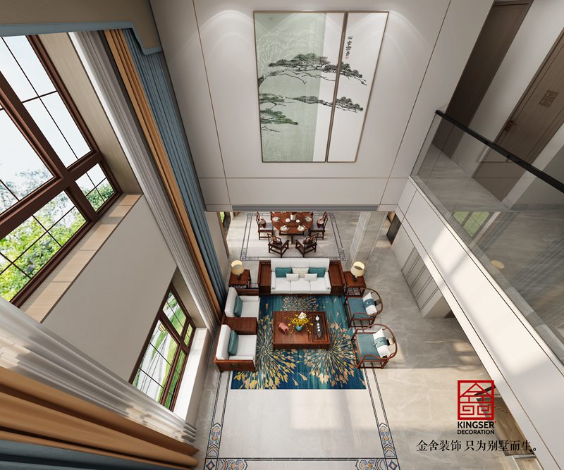 西山林语新中式别墅装修效果图