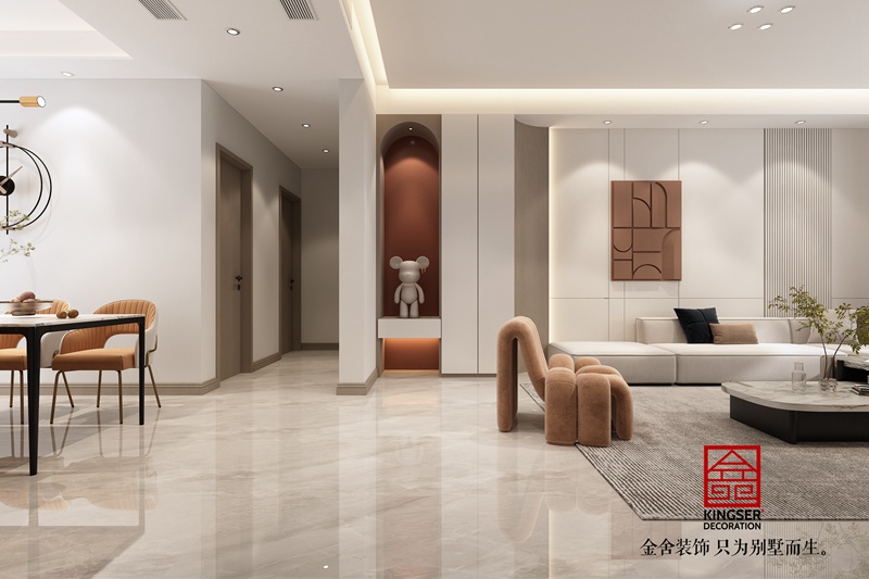 锦江府现代简约风格装修效果图