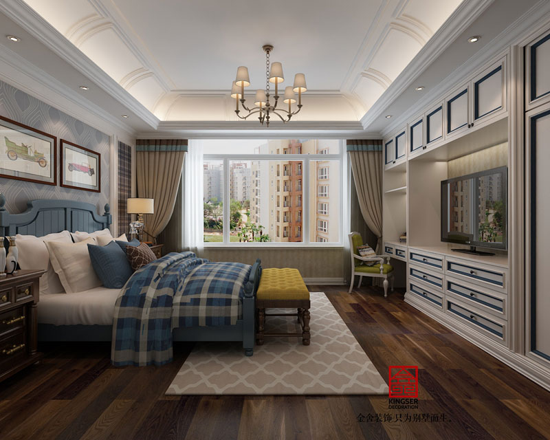 别墅卧室装修效果图