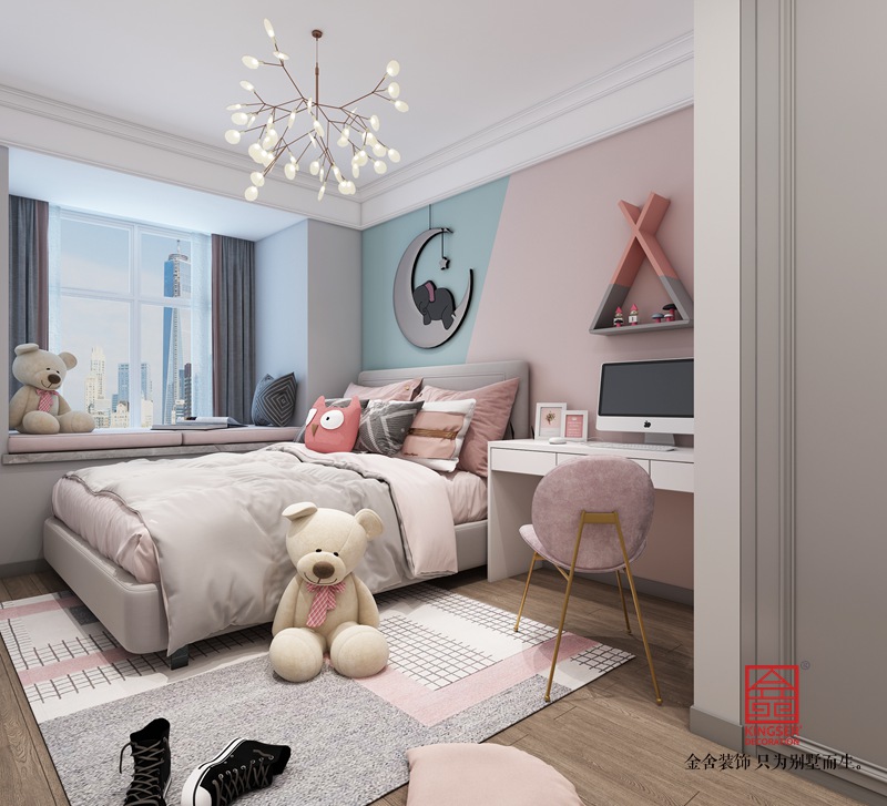 石家庄室内装修儿童房效果图