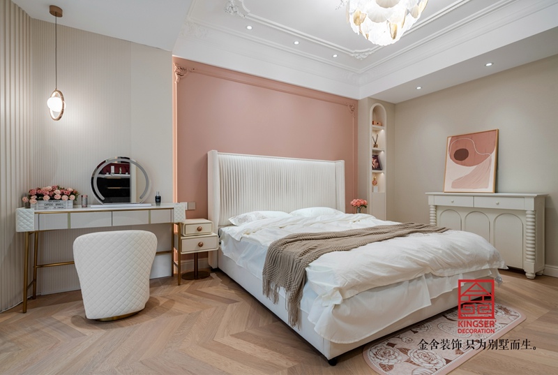 荣盛御府500㎡法式风格装修实景图