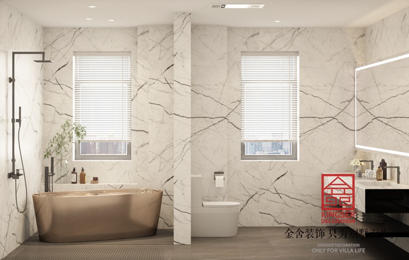 荣盛华府现代风格装修效果图