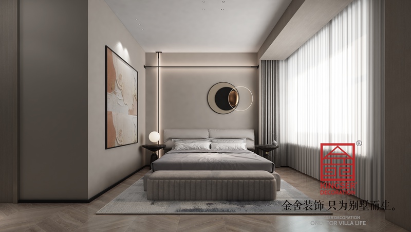 国赫天著180平现代风格装修效果图