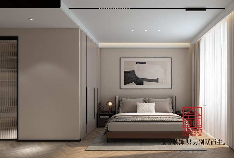 博星住宅楼260平现代风格装修设计