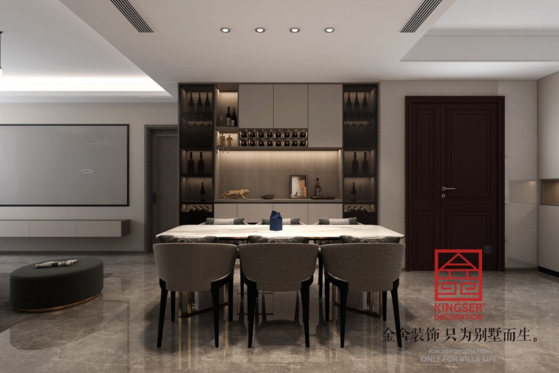 国仕山146平米现代风格装修设计