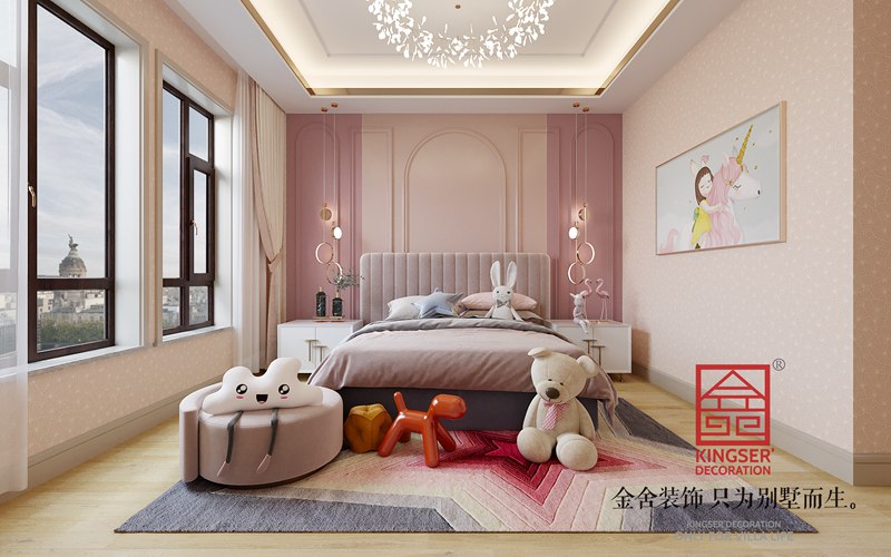 衡水汉王府550平奢华风格装修设计效果图