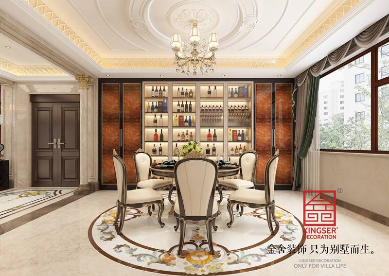 安平天阅东方餐厅装修效果图