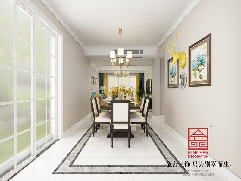 奥北公元美式风格装修设计