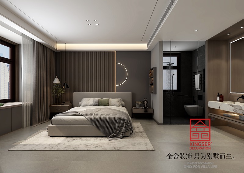 德贤华府190㎡现代风格装修设计