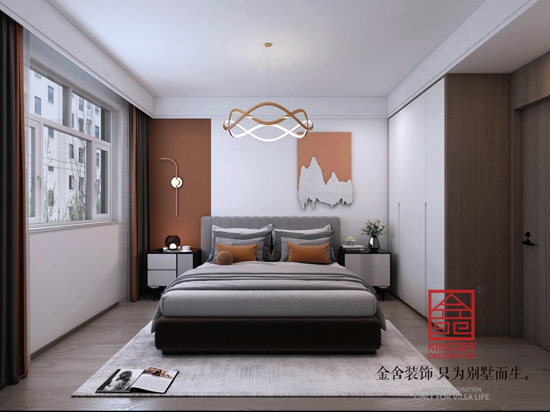 奥北公元150平现代极简风格装修设计