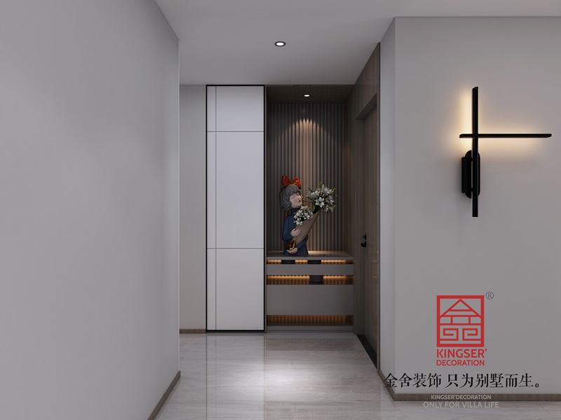 奥北公元150平现代极简风格装修设计