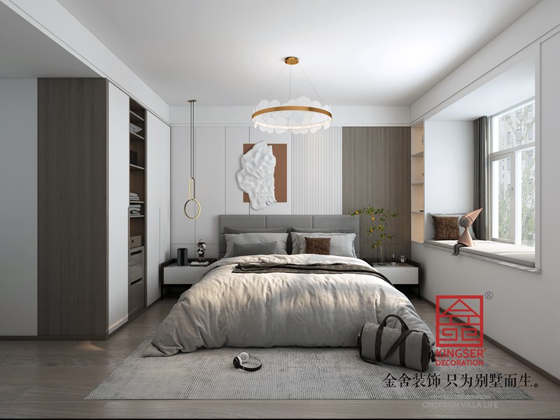 奥北公元150平现代极简风格装修设计