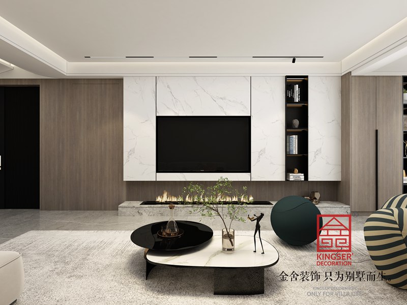 国仕山163㎡现代风格装修设计