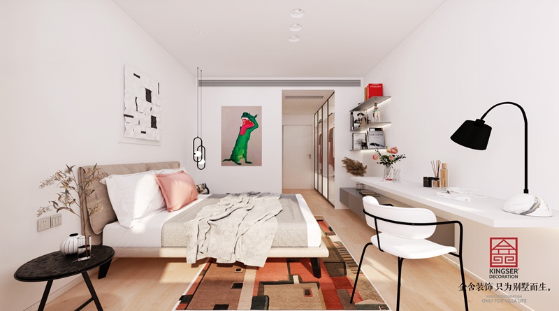 恒大华府极简主义别墅装修设计