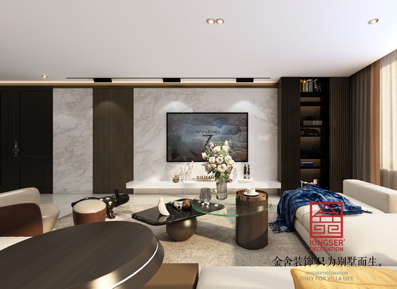 德贤公馆209平米现代风格效果图