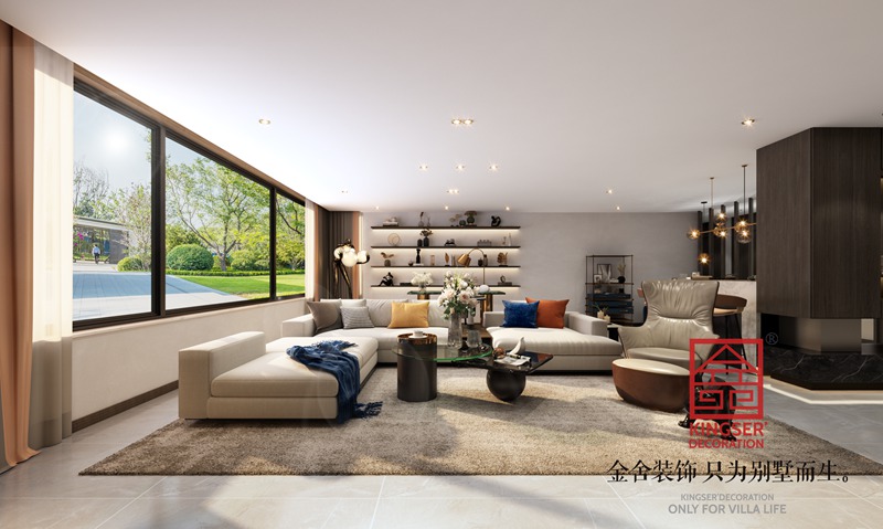 德贤公馆209平米现代风格效果图