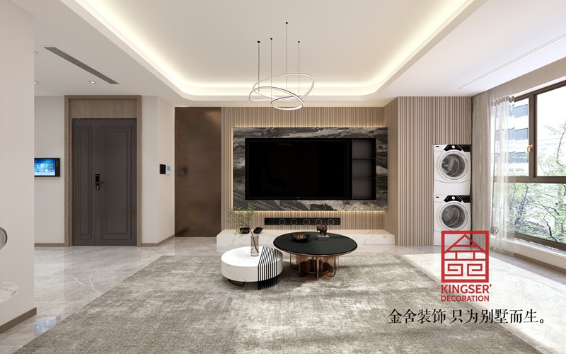 融创中心现代风格150平米装修效果图