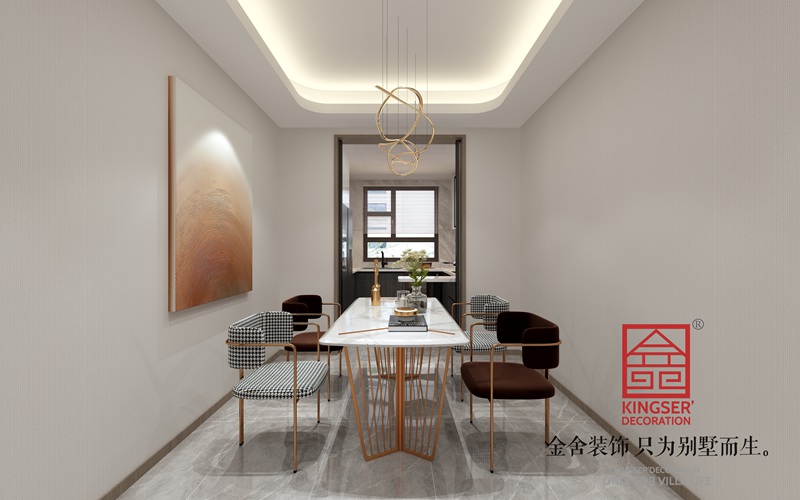 融创中心现代风格150平米装修效果图