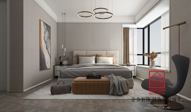 国赫天著183㎡现代风格装修效果图