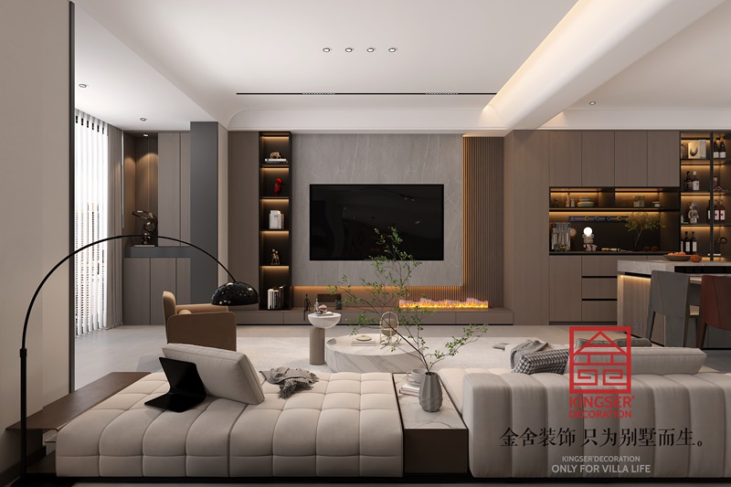 石家庄秀水名邸跃层装修效果图