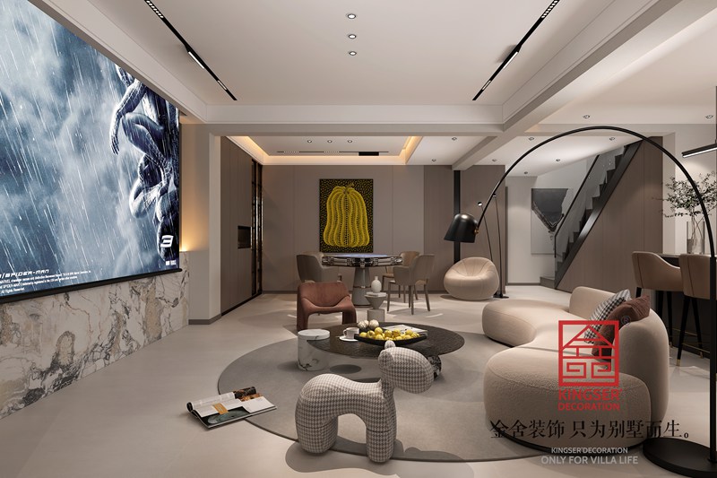 石家庄秀水名邸跃层装修效果图