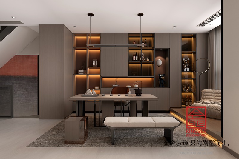 石家庄秀水名邸跃层装修效果图