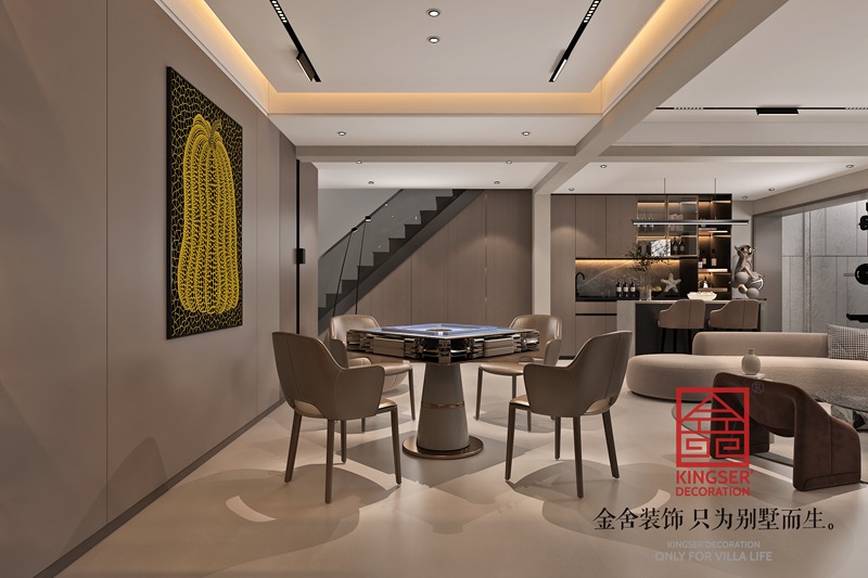 石家庄秀水名邸跃层装修效果图