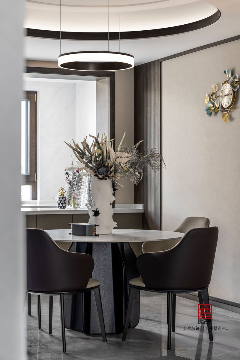 荣盛华府现代轻奢风格装修实景图