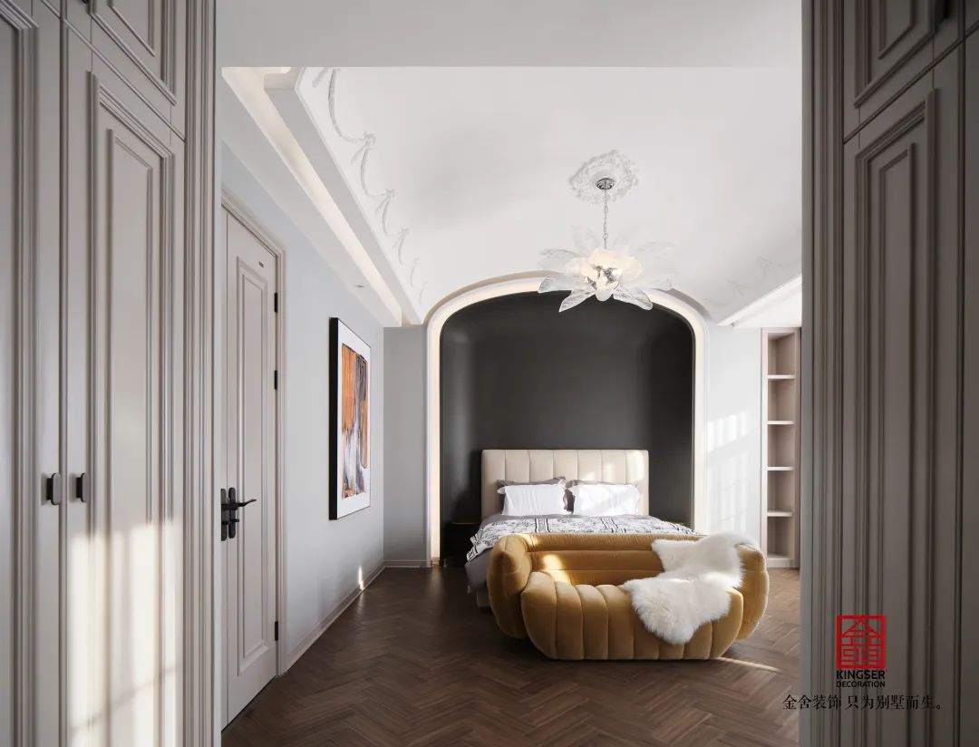 原河名墅500㎡法式风格装修实景图