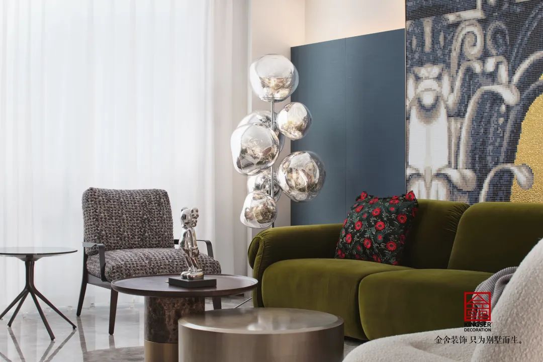 原河名墅500㎡法式风格装修实景图