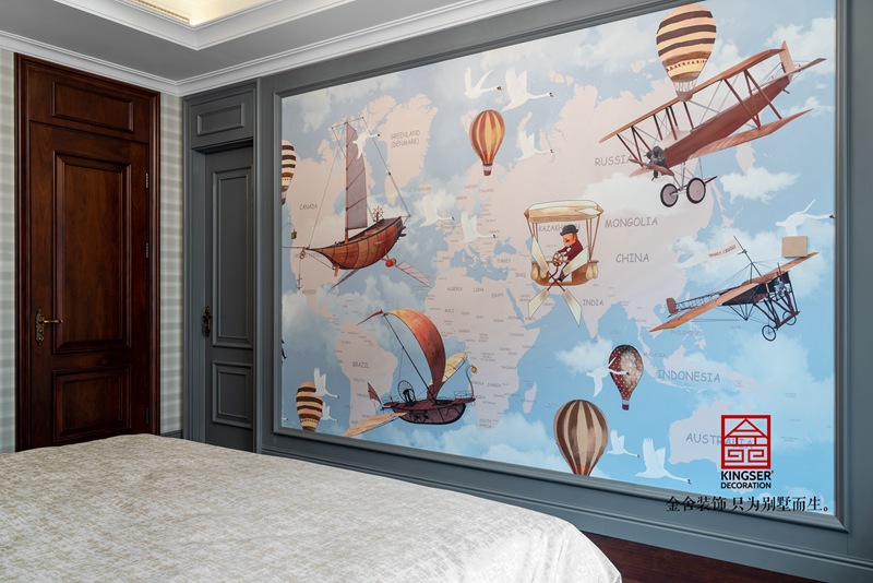 鑫界王府500平别墅装修实景图