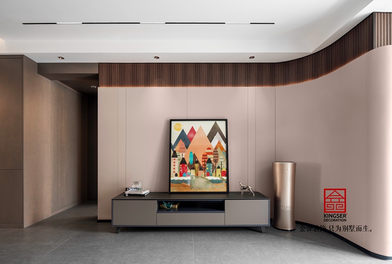 中冶德贤华府170㎡现代轻奢装修实景图